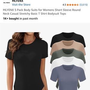 Elegant Black Women's Bodysuit pack